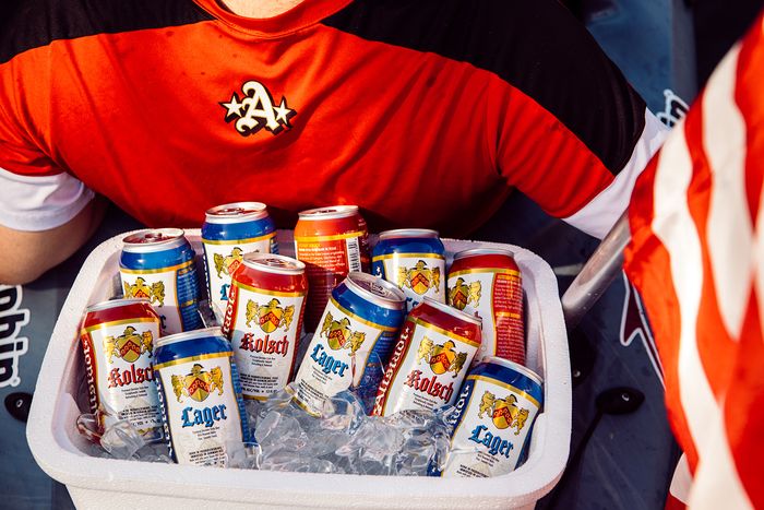 Altstadt Brewery campaign shot for Texas Monthly